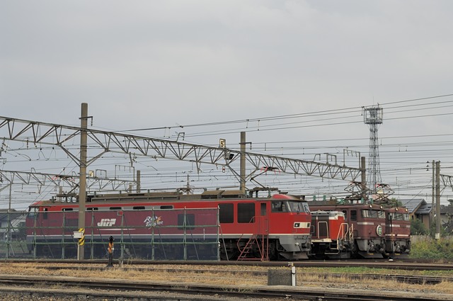JR貨物、東新潟機関区を一般公開: Digital Photo Life